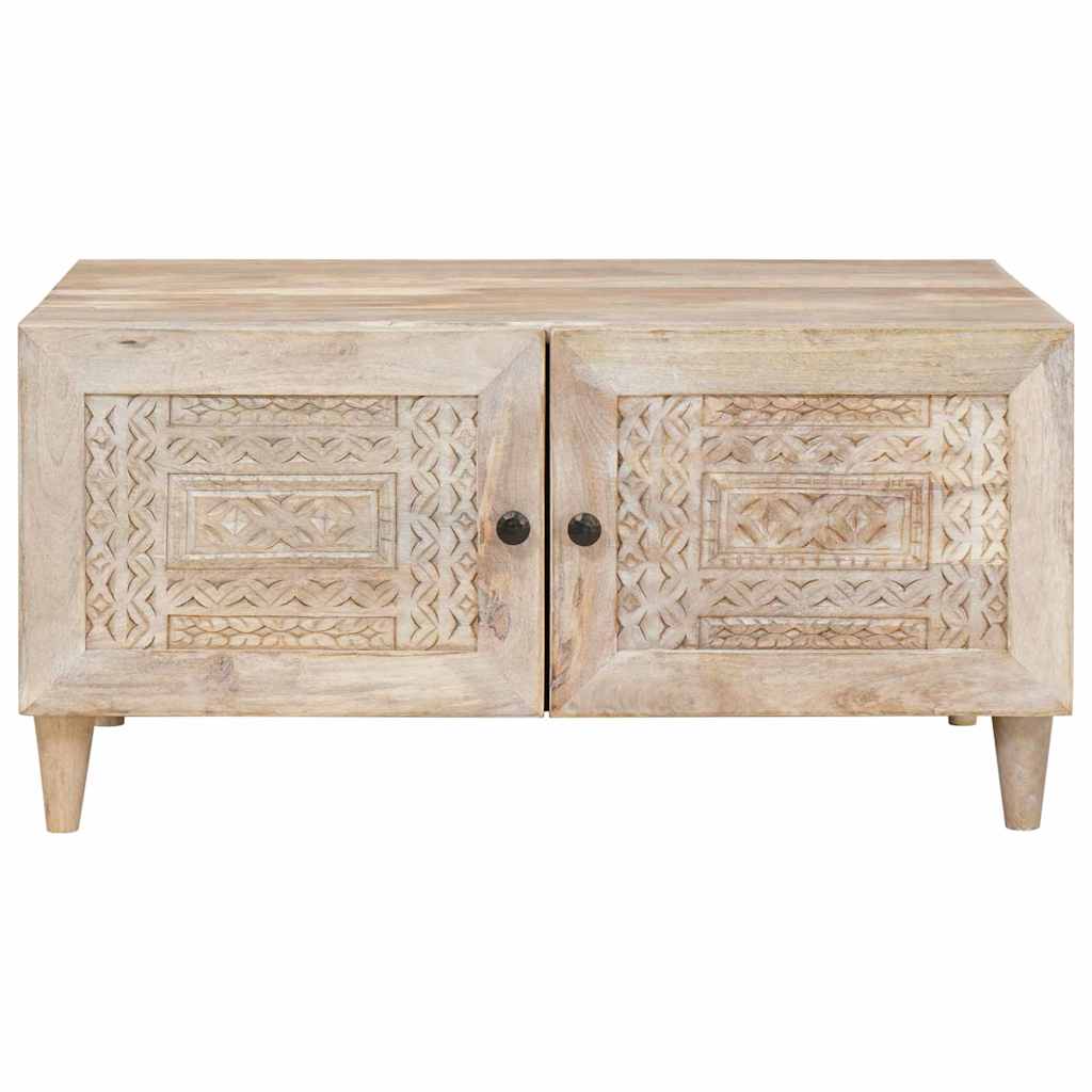 Kava Stol Bijela 80 x 54 x 40 cm Konstruirano drvo