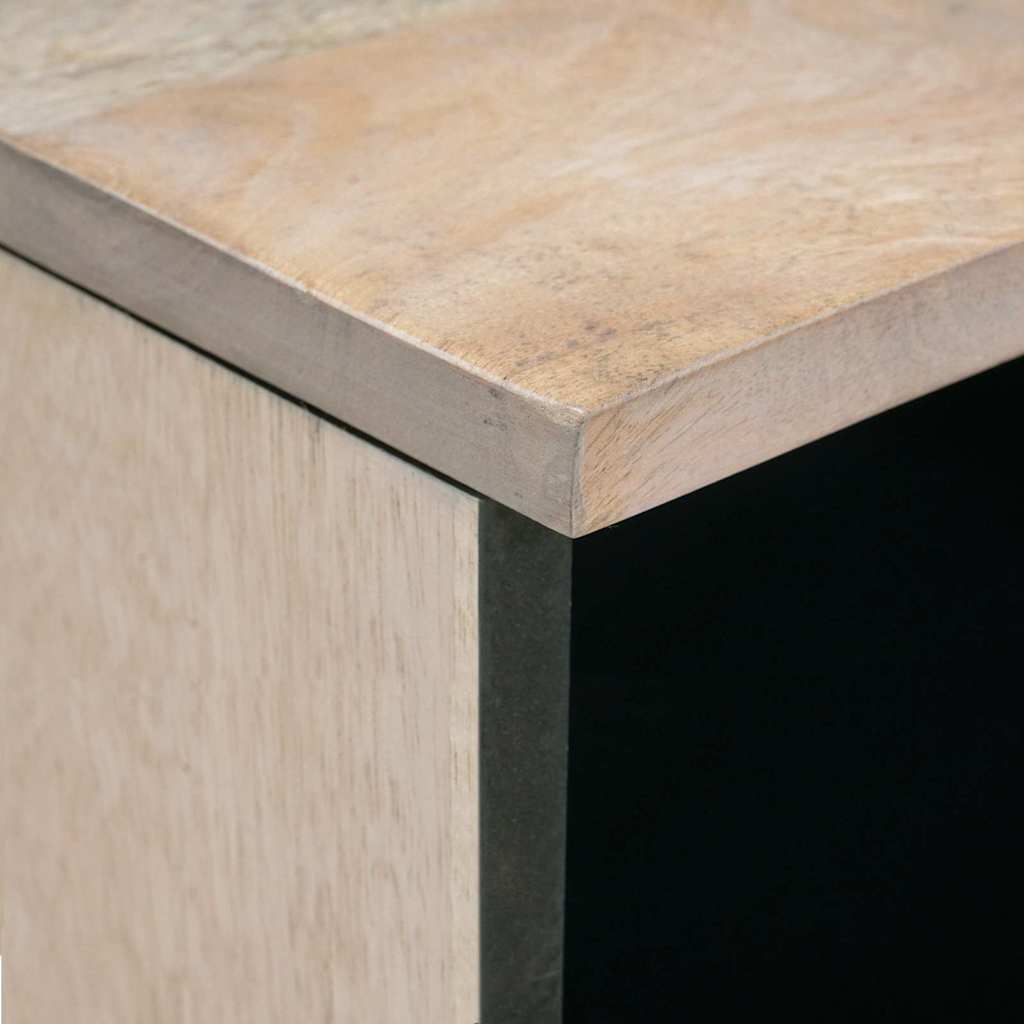 Kava Stol Bijela 80 x 54 x 40 cm Konstruirano drvo