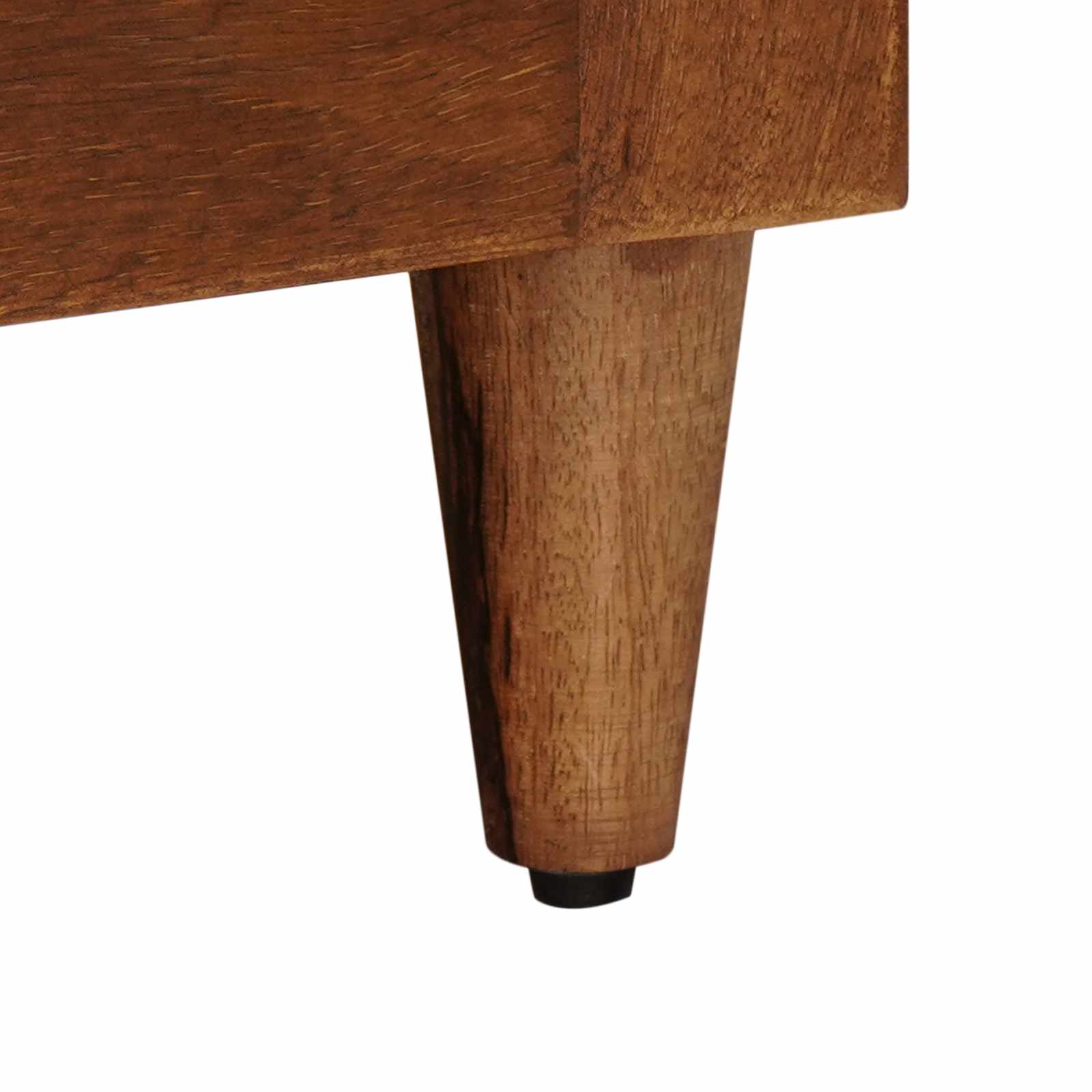Noćni ormar 2 pcs Smeđa 40 x 33 x 46 cm Čvrsto drvo manga