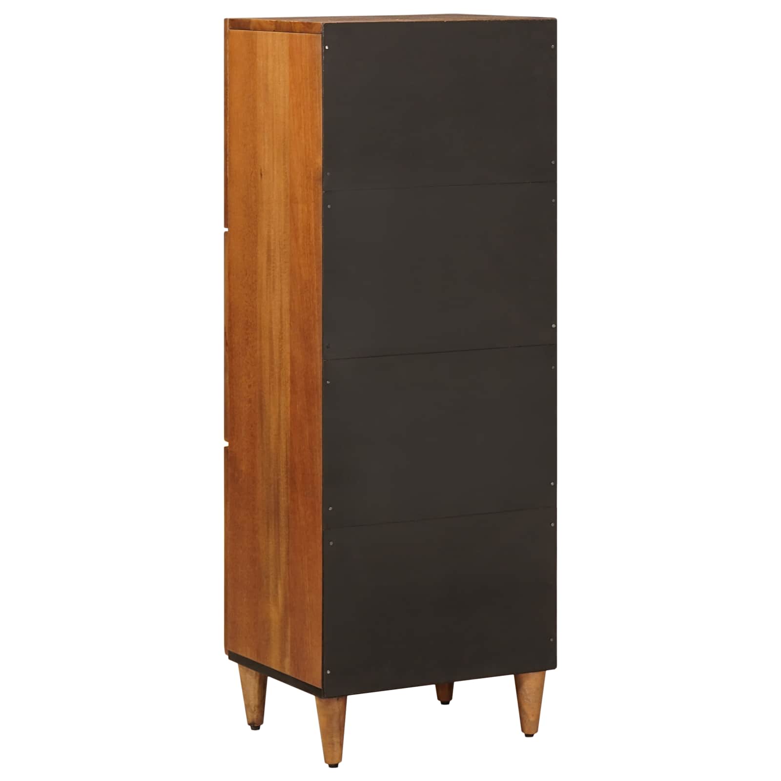 Highboard s pohranom Orah 40 x 33 x 110 cm Čvrsto drvo manga