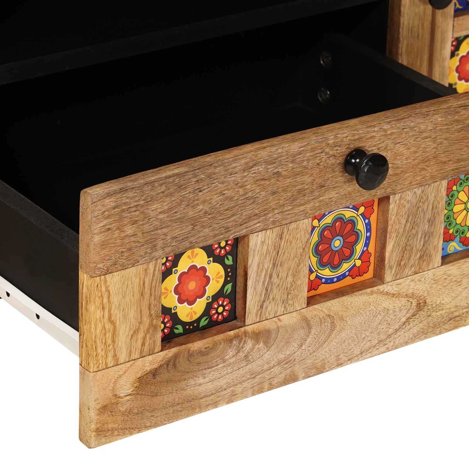 TV ormar Prirodna 105 x 33,5 x 46 cm Čvrsto drvo manga