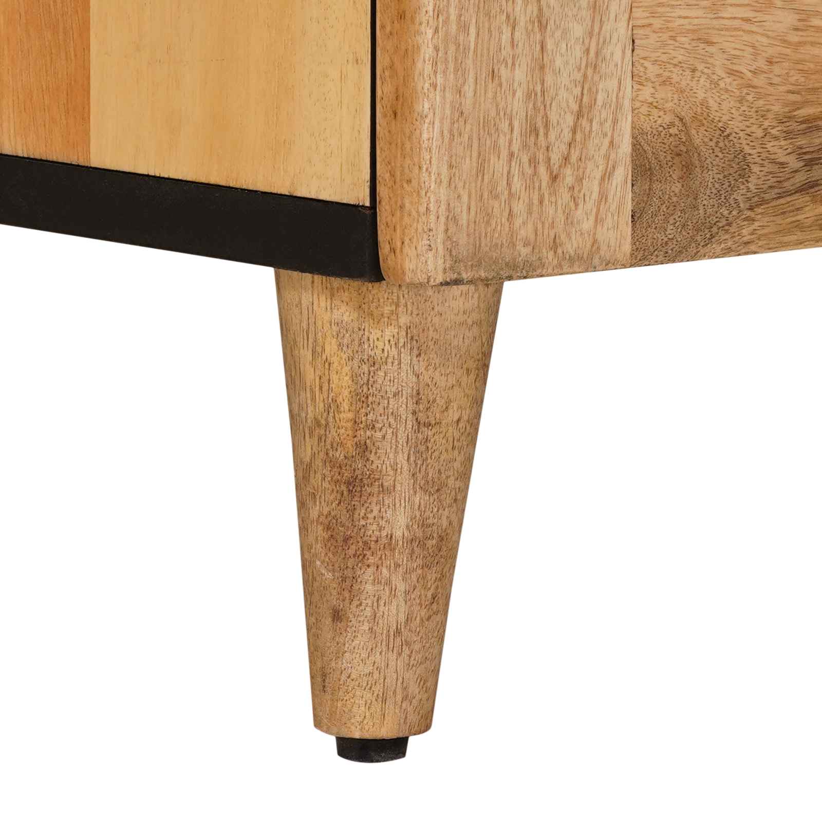 TV ormar Prirodna 105 x 33,5 x 46 cm Čvrsto drvo manga