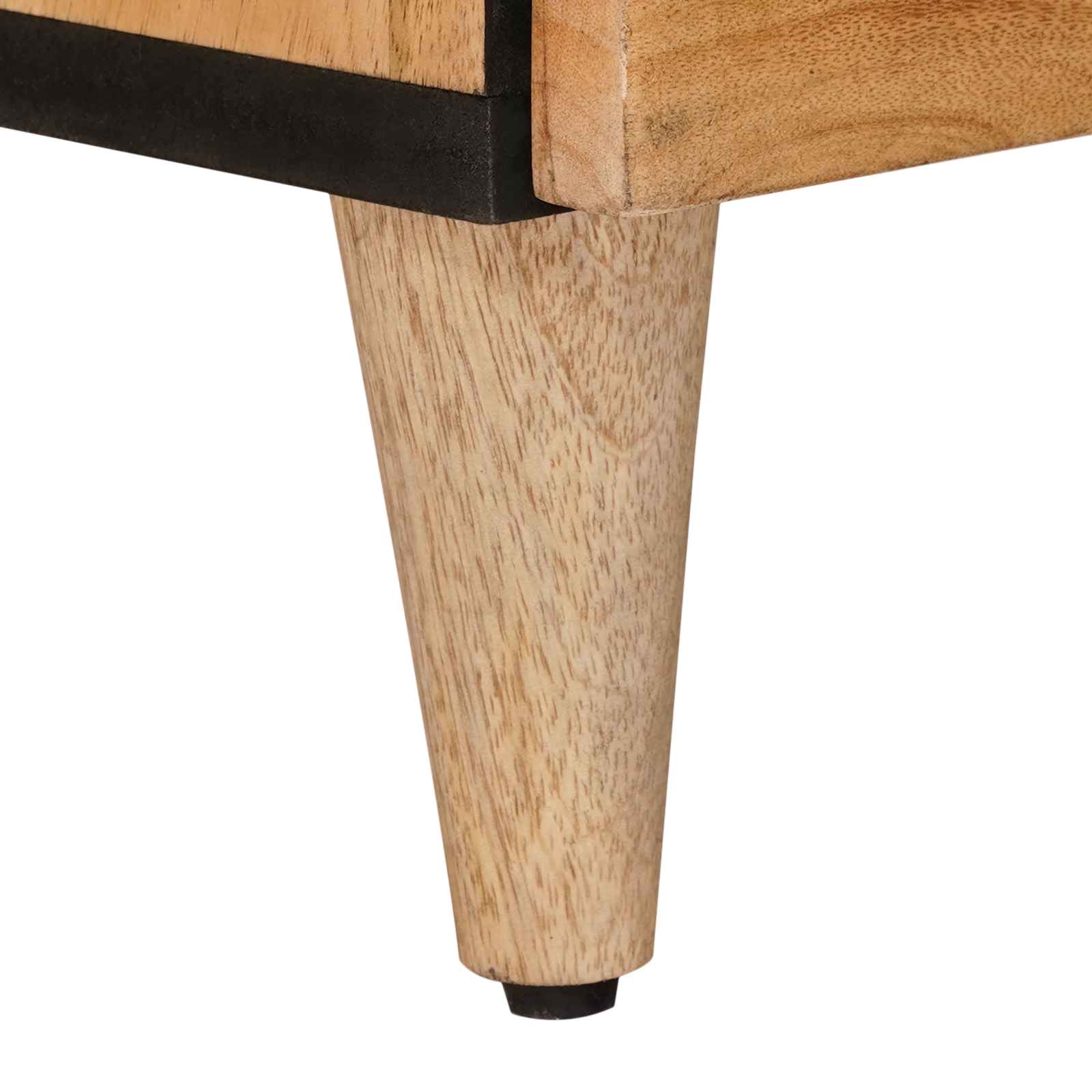Highboard Prirodna 60 x 33,5 x 100 cm Čvrsto drvo manga