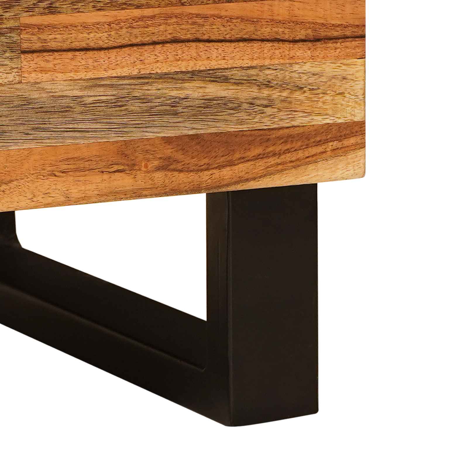 TV ormar s pohranom Smeđa 70 x 33 x 46 cm Čvrsto drvo manga