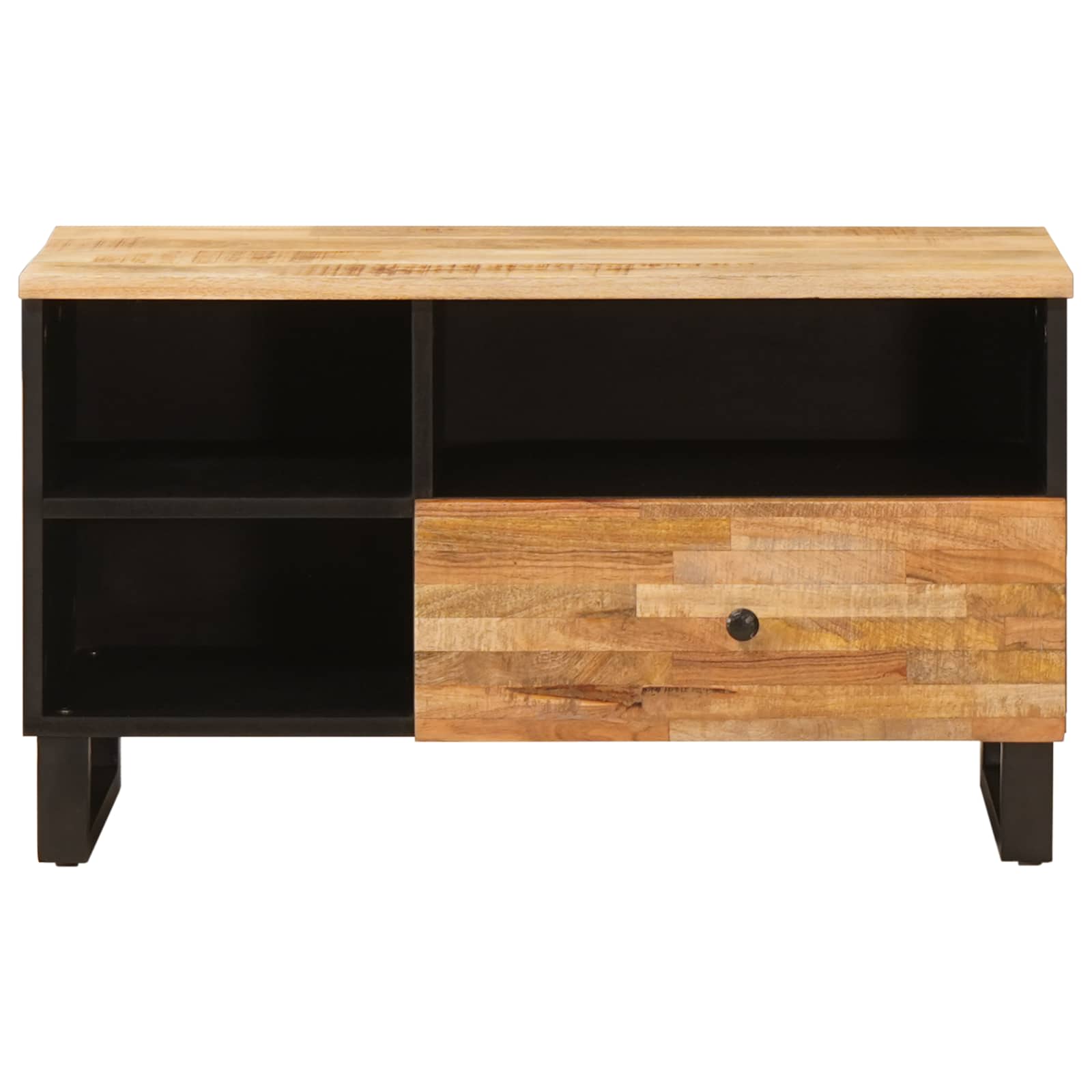 TV ormar s ladicama Smeđa 80 x 33 x 46 cm Čvrsto drvo manga