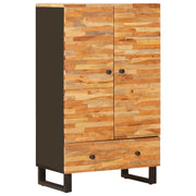 Visoki Regal za Skladištenje s pohranom Smeđa 60 x 33 x 100 cm