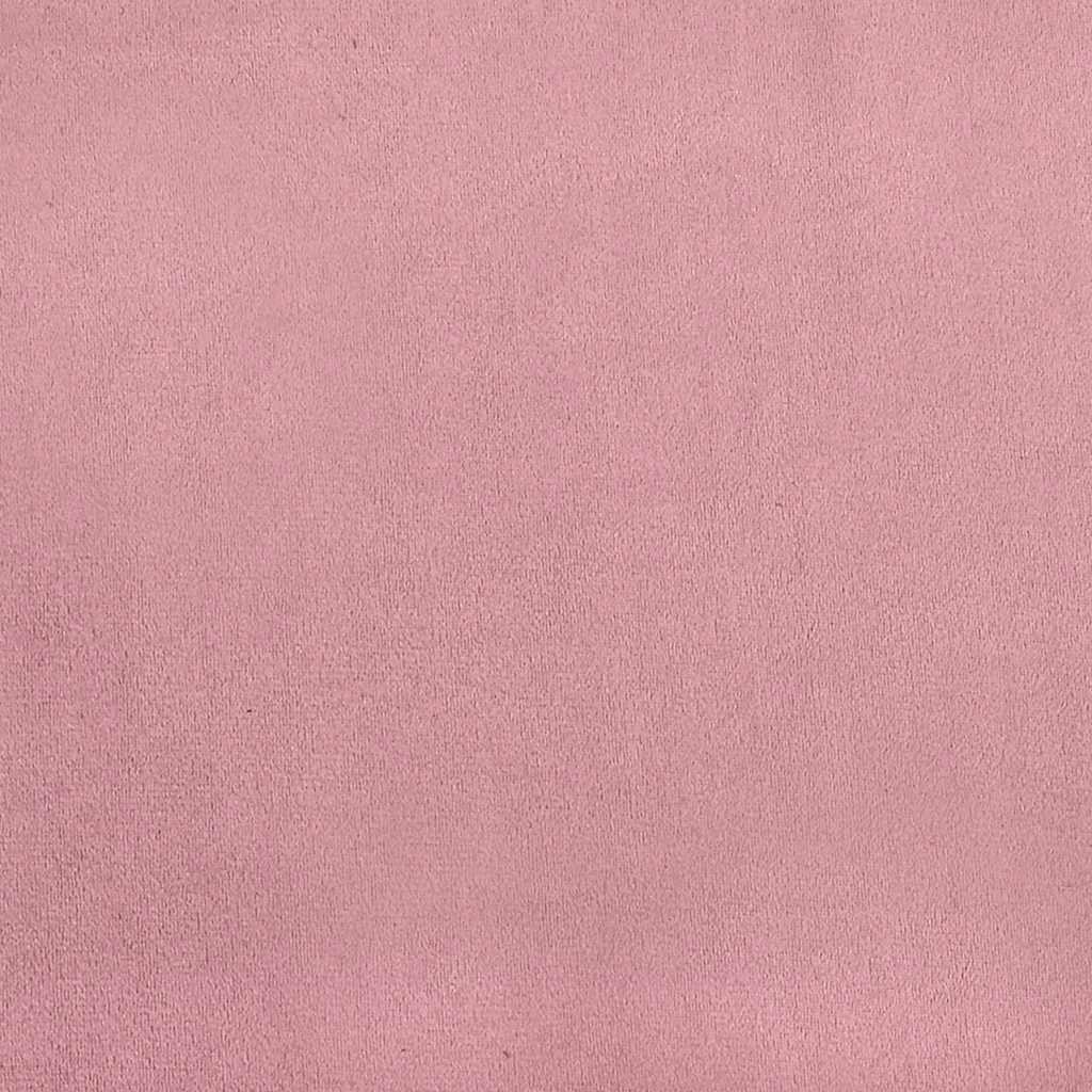 Otomanski okvir kreveta s madraca ružičasti 90x200cm baršunasti