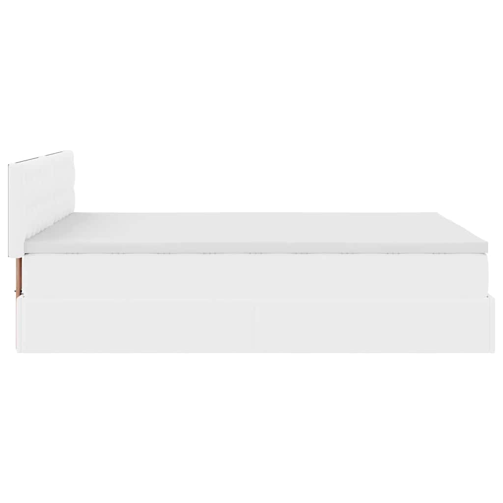Otomanski krevet s madracima i LED 140x190cm umjetna koža