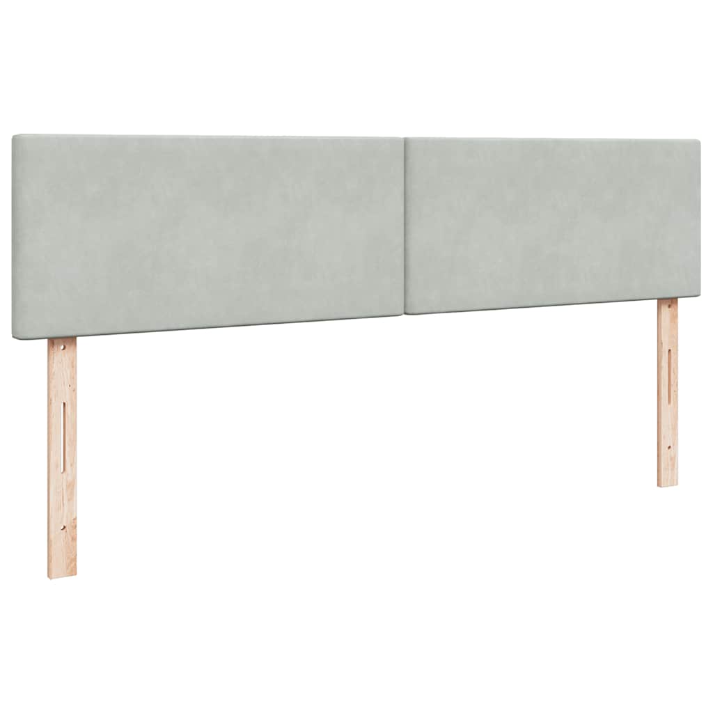 Otomanski krevet s madracem i LED 160x200 cm baršunasti