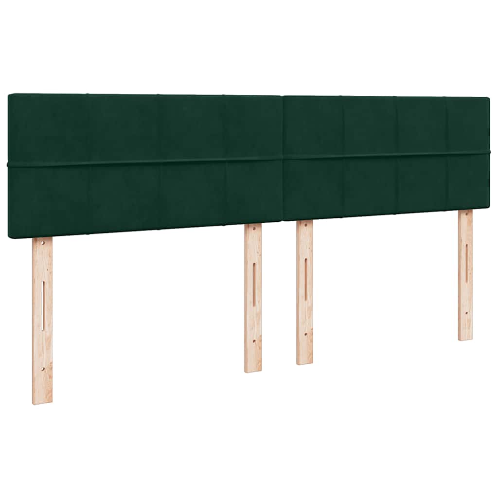 Otomanski krevet s madracem i LED 160x200 cm baršunasti