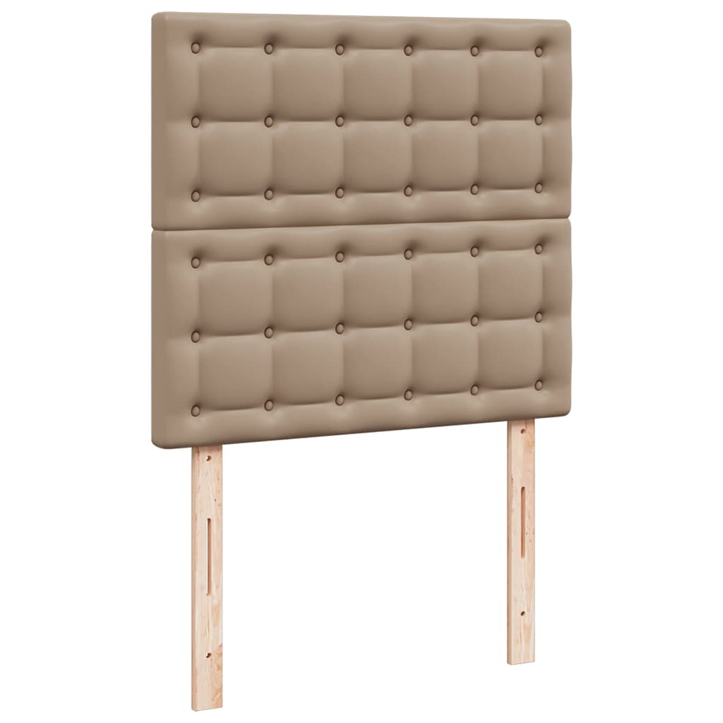 Otomanski krevet s madracem cappuccina 90x200cm umjetna koža