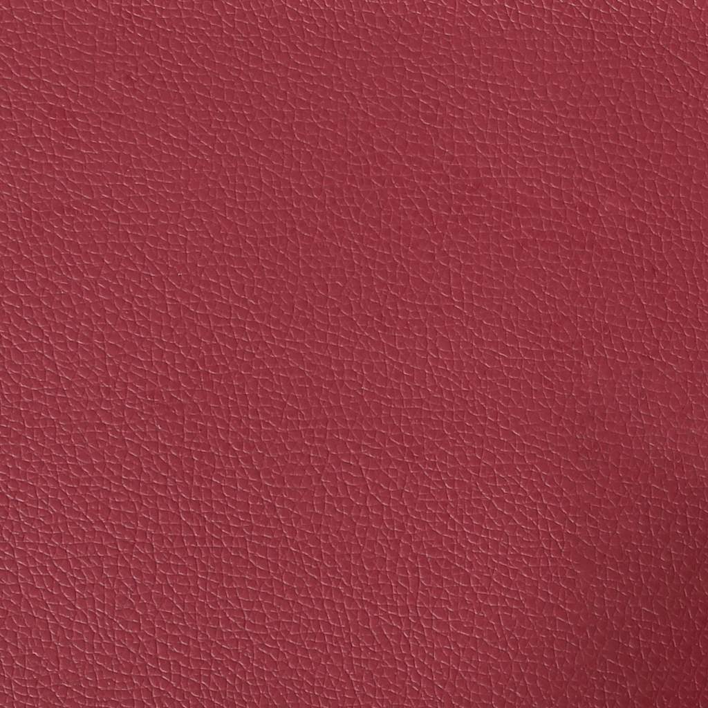 Sofa fotelja s naslonima za ruke vino crvena 54 cm umjetna koža