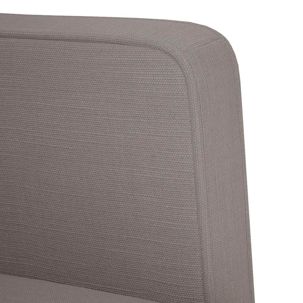 Dvosjed, sofa, taupe, 111 cm, tkanina