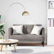 Dvosjed, sofa, taupe, 111 cm, tkanina