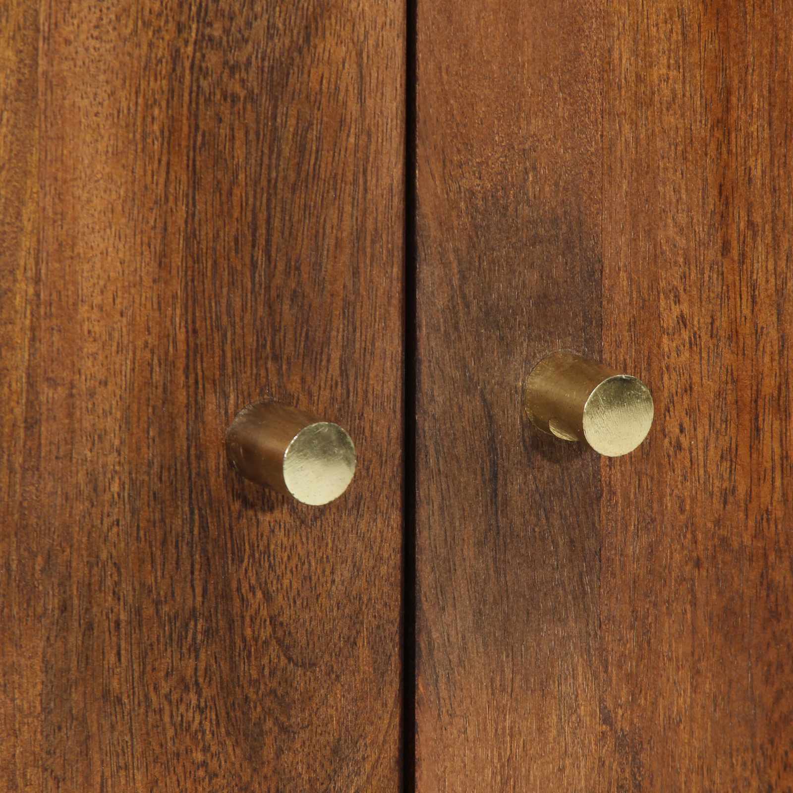 Highboard s ladicama Smeđa 60 x 33 x 100 cm Čvrsto drvo manga