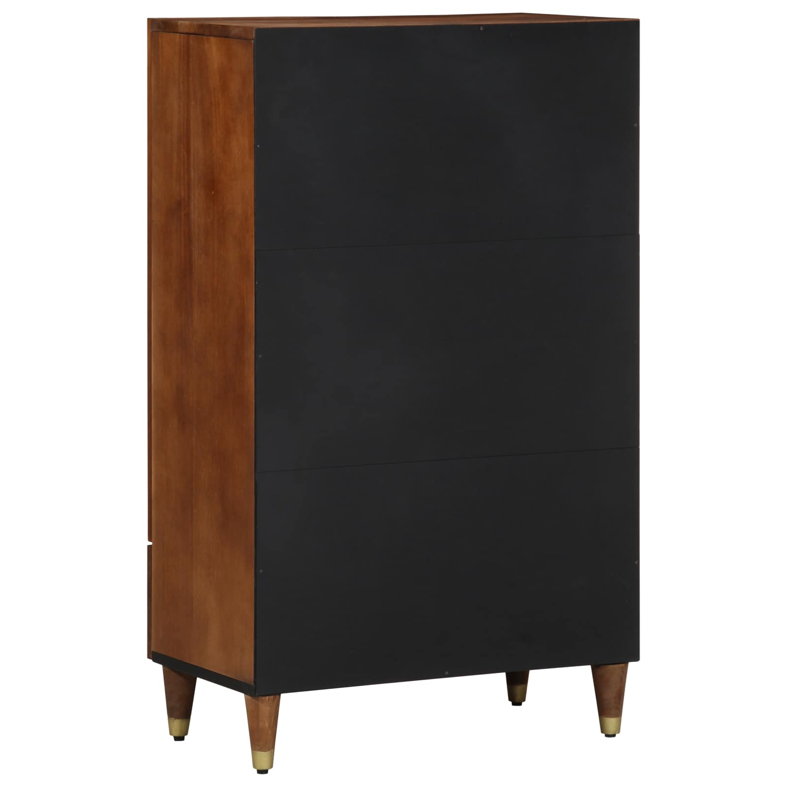 Highboard s ladicama Smeđa 60 x 33 x 100 cm Čvrsto drvo manga