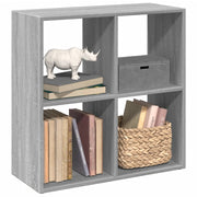Pregrada / regal za knjige boja hrasta 69,5x29x69,5 cm drveni