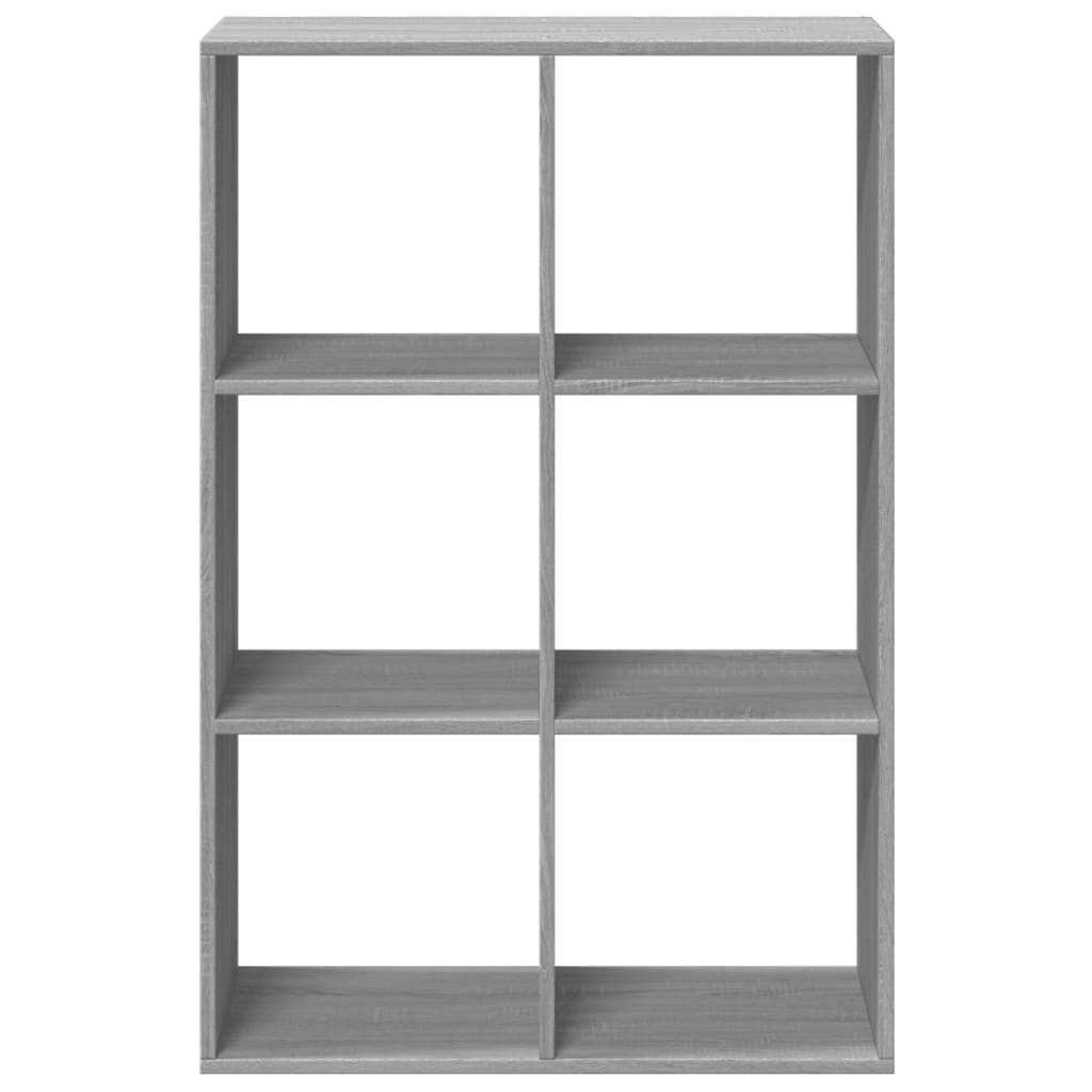 Pregrada / regal za knjige boja hrasta 69,5x29x103,5 cm drveni