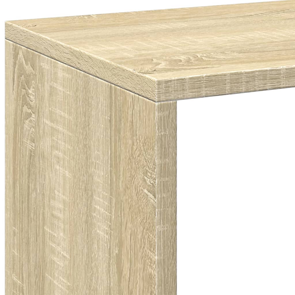 Sobna pregrada / regal za knjige 69,5 x 29 x 137,5 cm drveni