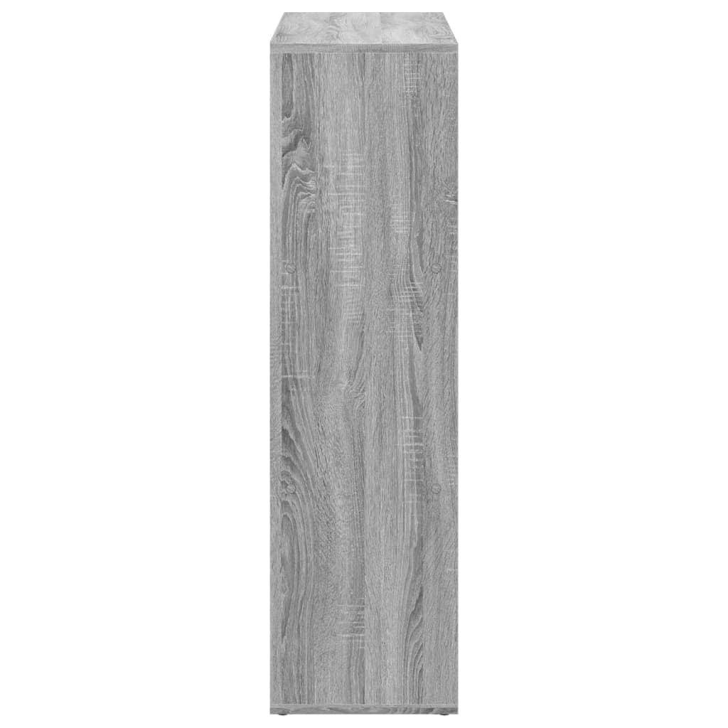 Pregrada / regal za knjige boja hrasta 102x29x103,5 cm drveni