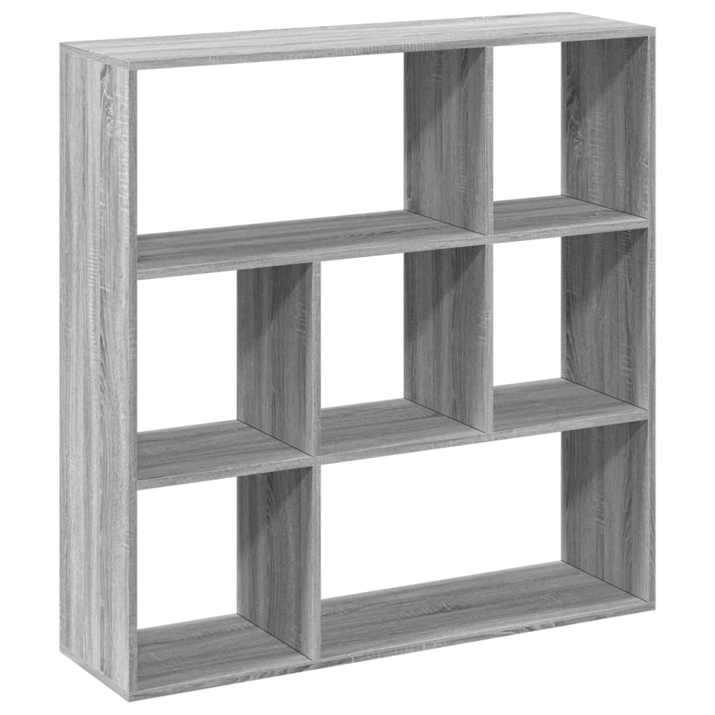 Pregrada / regal za knjige boja hrasta 102x29x103,5 cm drveni