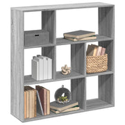 Pregrada / regal za knjige boja hrasta 102x29x103,5 cm drveni