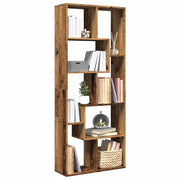 Pregrada / regal za knjige boja drva 67 x 25 x 161,5 cm drveni