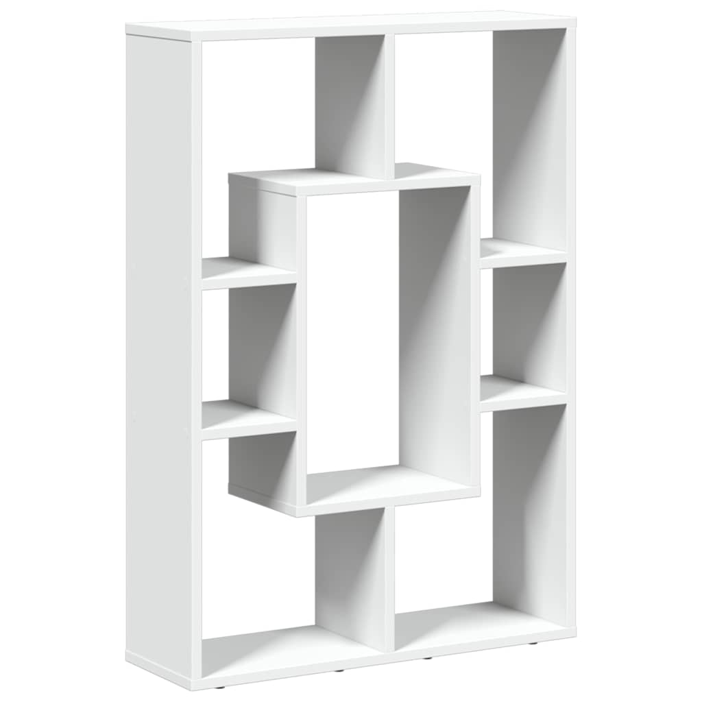 Biblioteka bijela 63x20x90 cm, inženjerski drvo