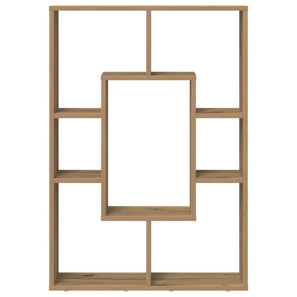 Regal za knjige boja hrasta 63x20x90 cm konstruirano drvo