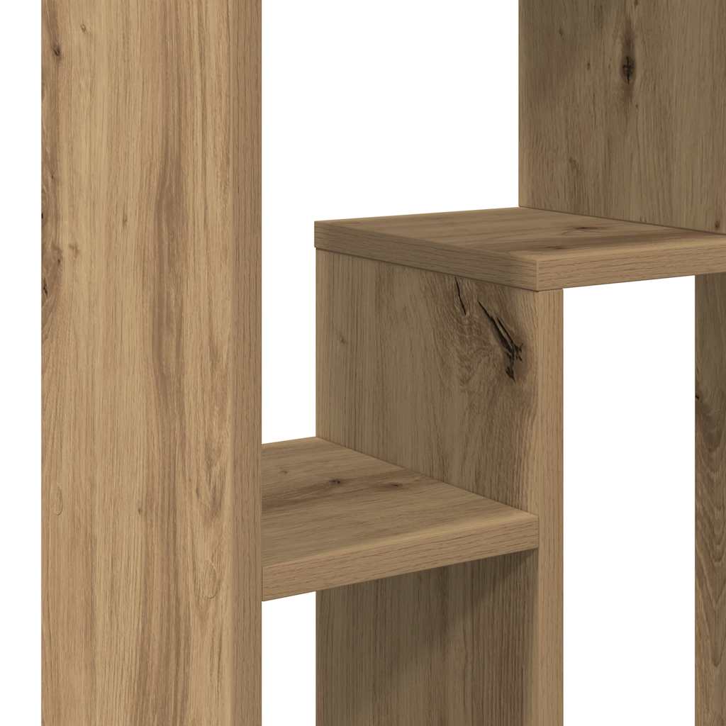 Regal za knjige boja hrasta 63x20x90 cm konstruirano drvo