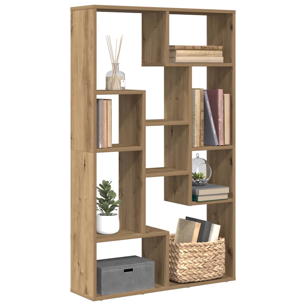 Regal za knjige boja hrasta 72x20x120,5 cm od konstruiranog drva