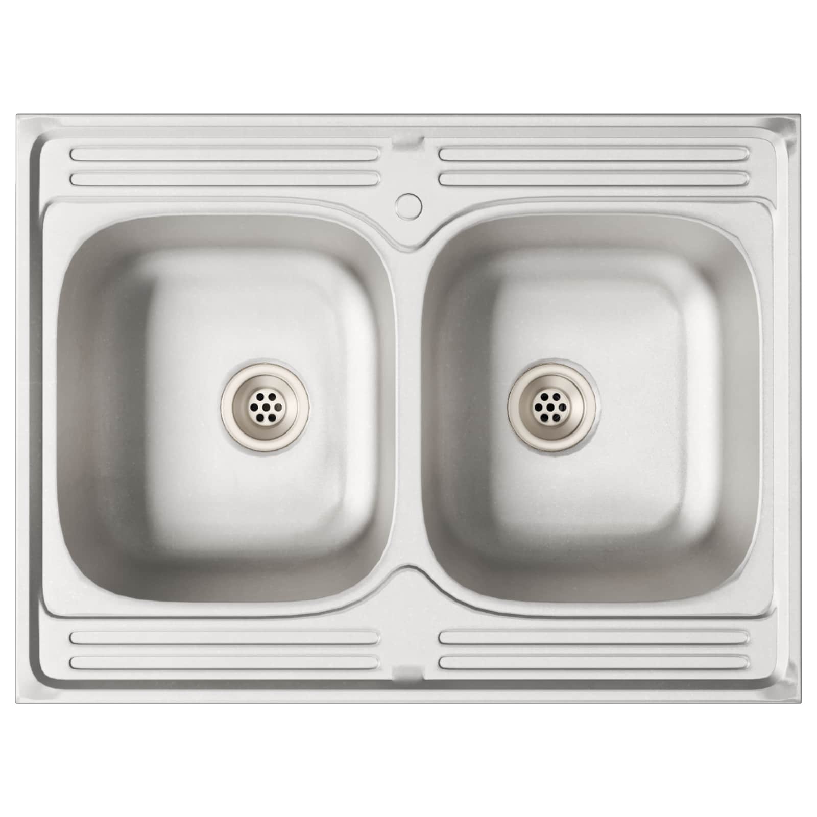 Kuhinjski ormarić za sudoper s pohranom Lucca 2 pcs Bijelo