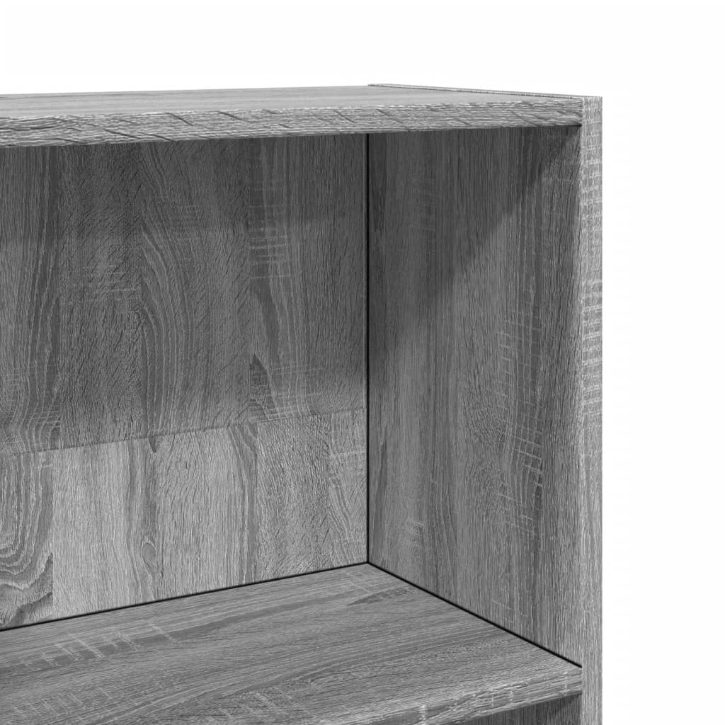 Regal za knjige boja hrasta 40x24x143 cm konstruirano drvo