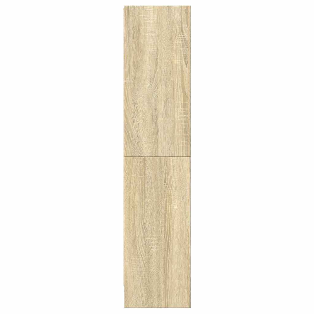 Regal za knjige boja hrasta 60x24x109 cm od konstruiranog drva