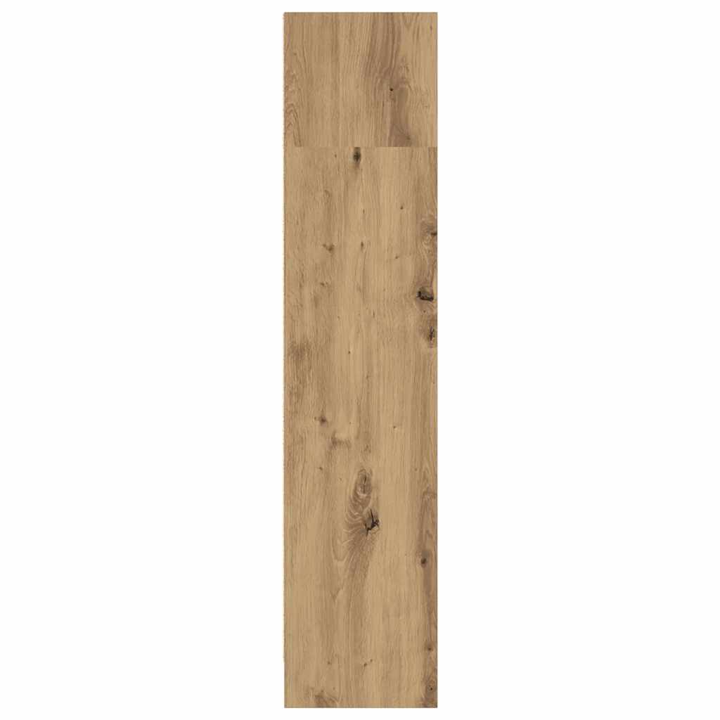 Regal za knjige boja hrasta 80x24x109 cm konstruirano drvo