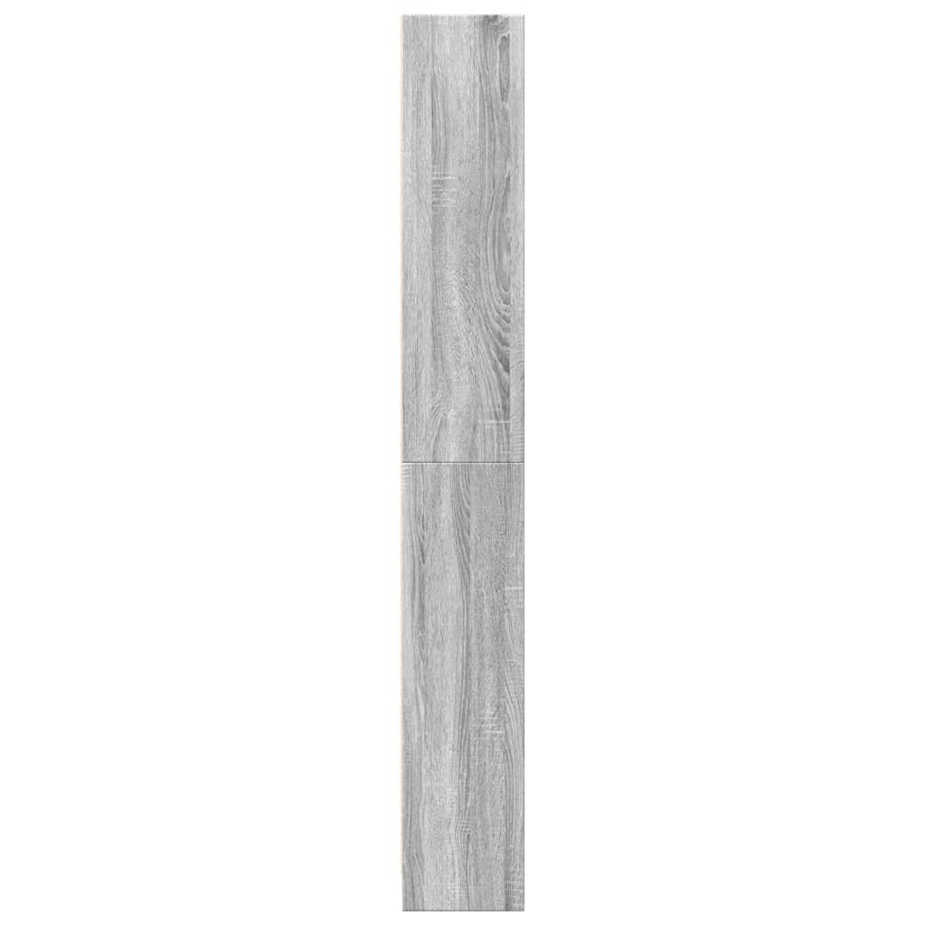 Regal za knjige boja hrasta 80x24x176 cm konstruirano drvo
