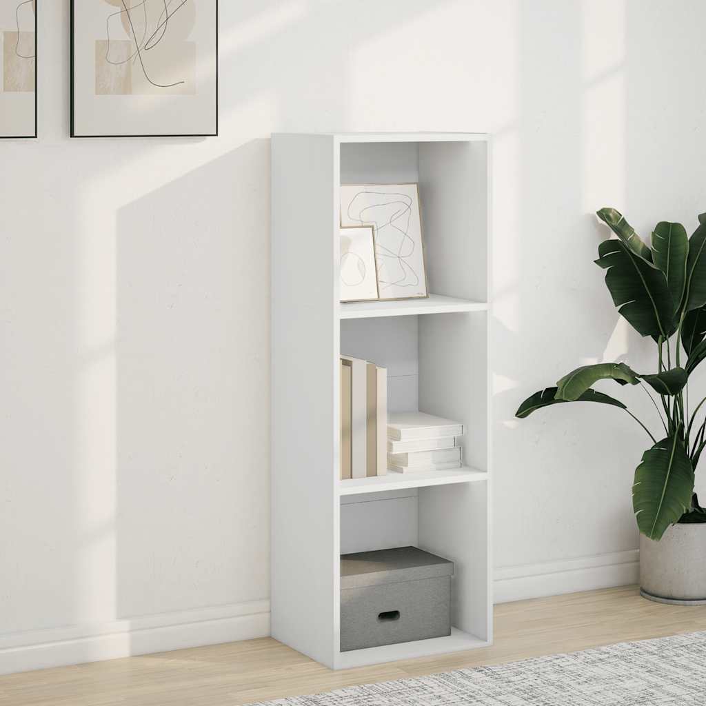 Regal za knjige bijeli 40x30x114 cm od konstruiranog drva