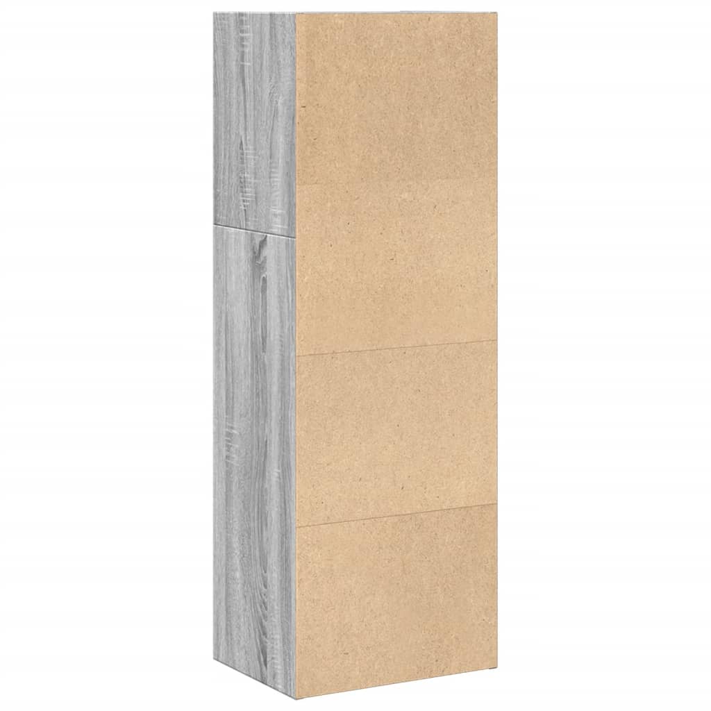 Regal za knjige boja hrasta 40x30x114 cm konstruirano drvo