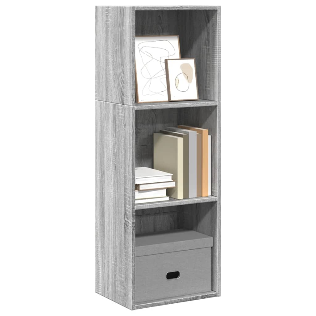 Regal za knjige boja hrasta 40x30x114 cm konstruirano drvo