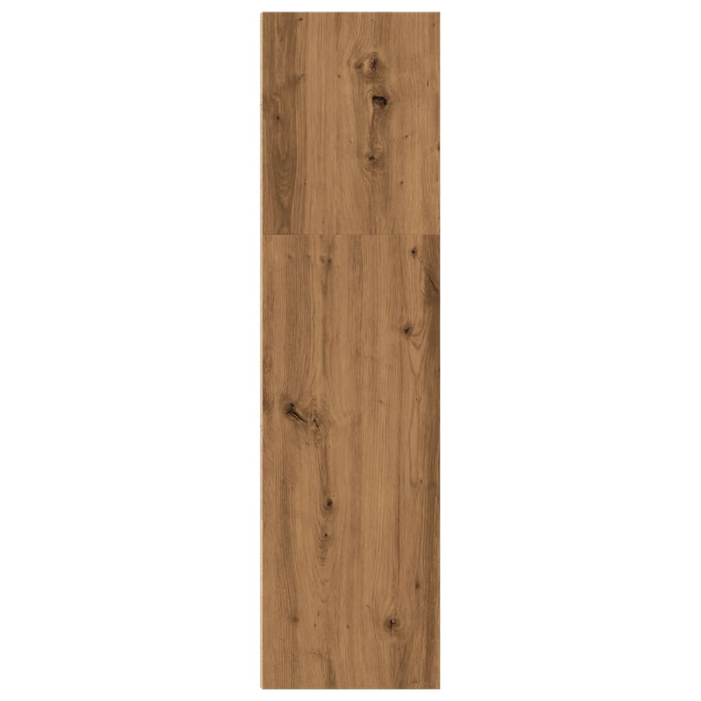 Regal za knjige boja hrasta 40x30x114 cm konstruirano drvo