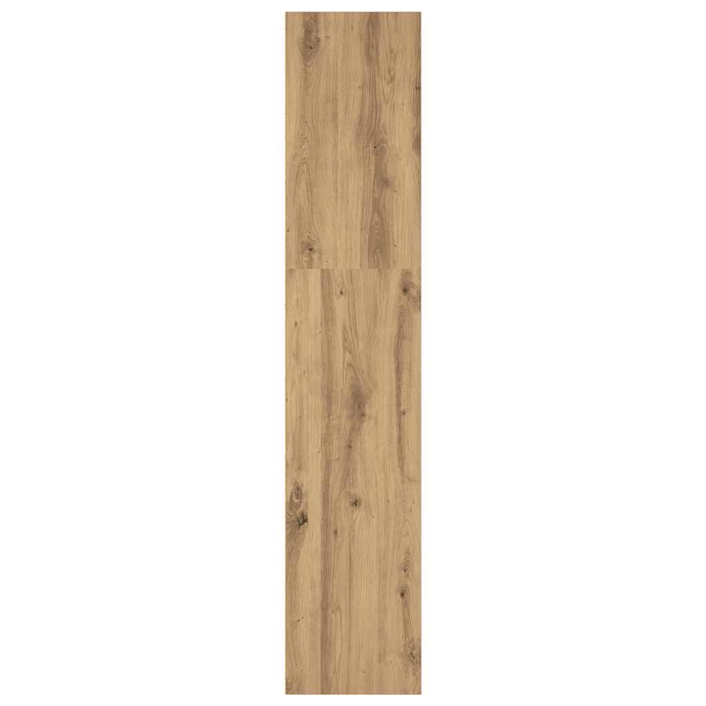 Regal za knjige boja artisian hrast 40x30x152 cm drveni