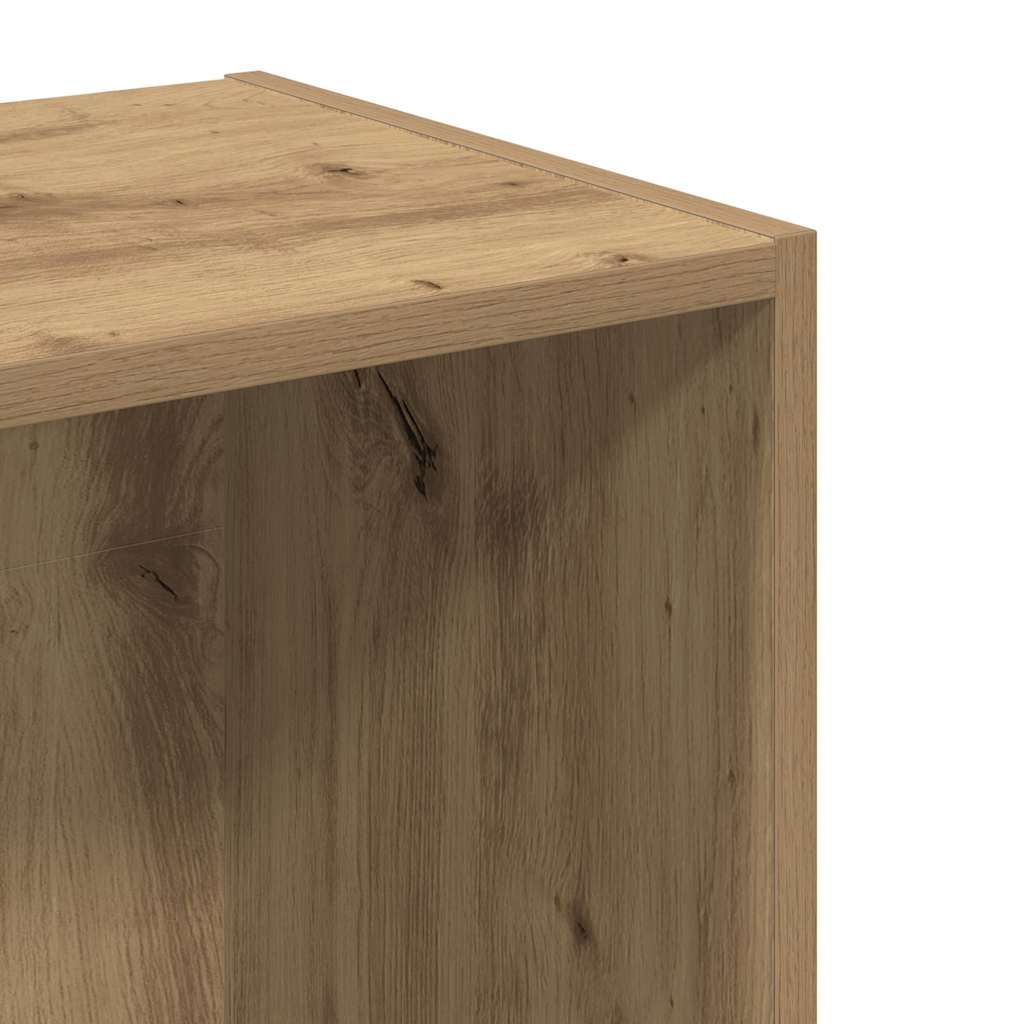 Regal za knjige boja artisian hrast 40x30x152 cm drveni