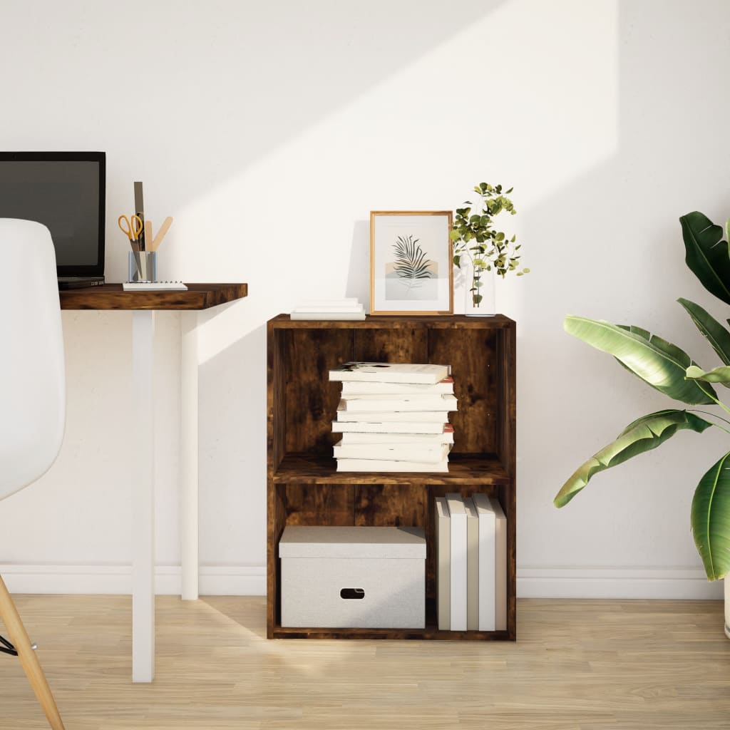 Regal za knjige boja hrasta 60x30x77 cm konstruirano drvo