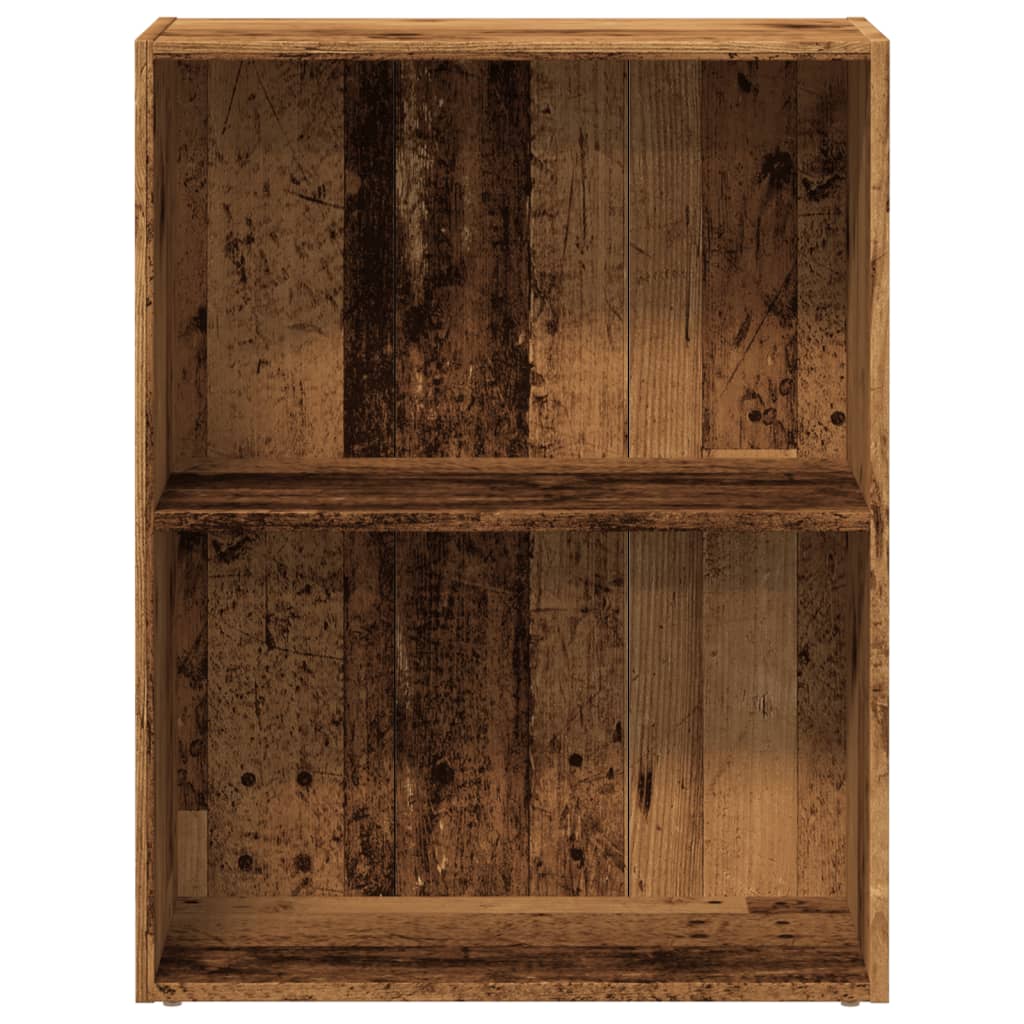 Regal za knjige boja starog drva 60x30x77 cm konstruirano drvo