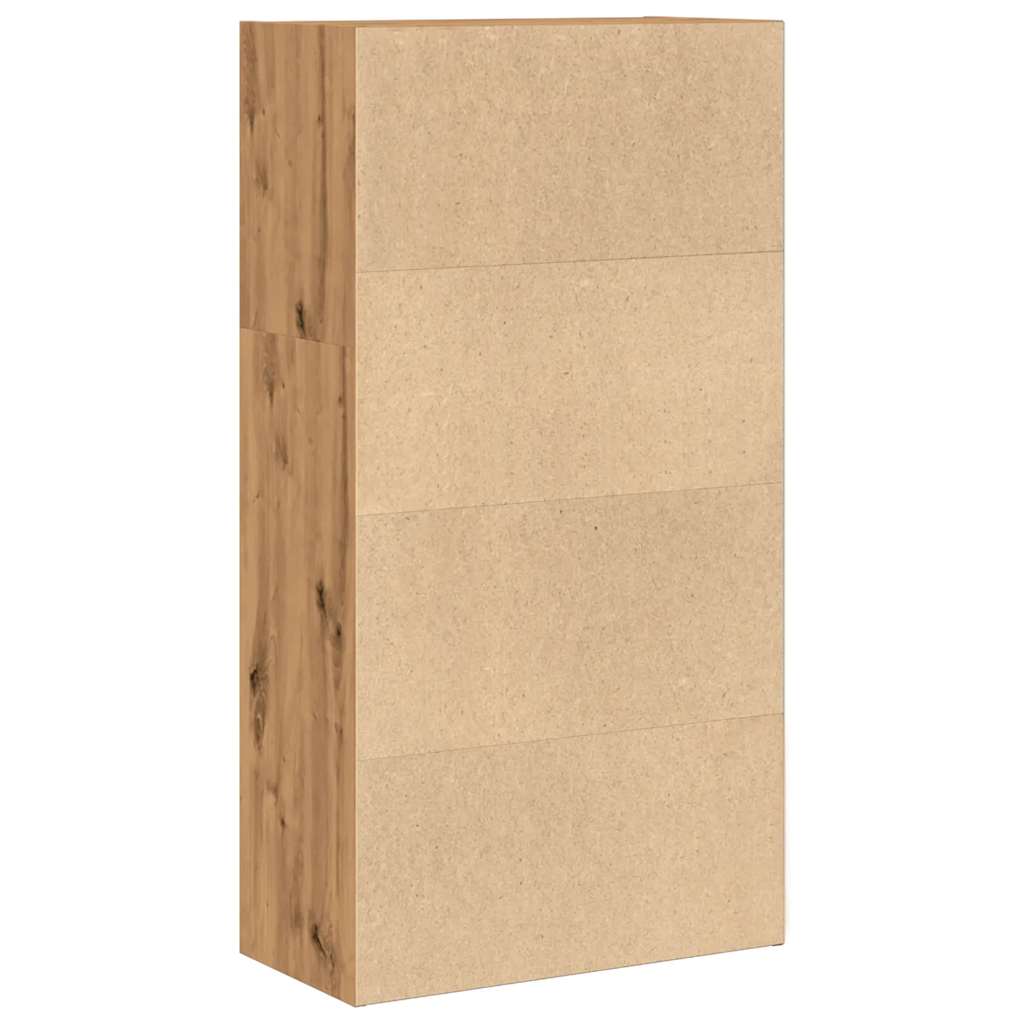 Regal za knjige boja hrasta 60x30x114 cm konstruirano drvo