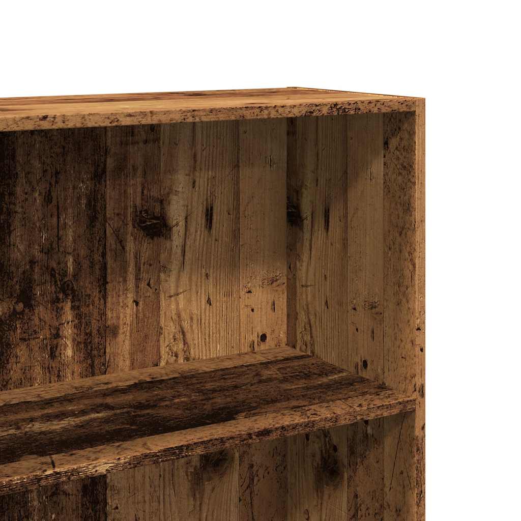 Regal za knjige boja starog drva 60x30x152 cm konstruirano drvo