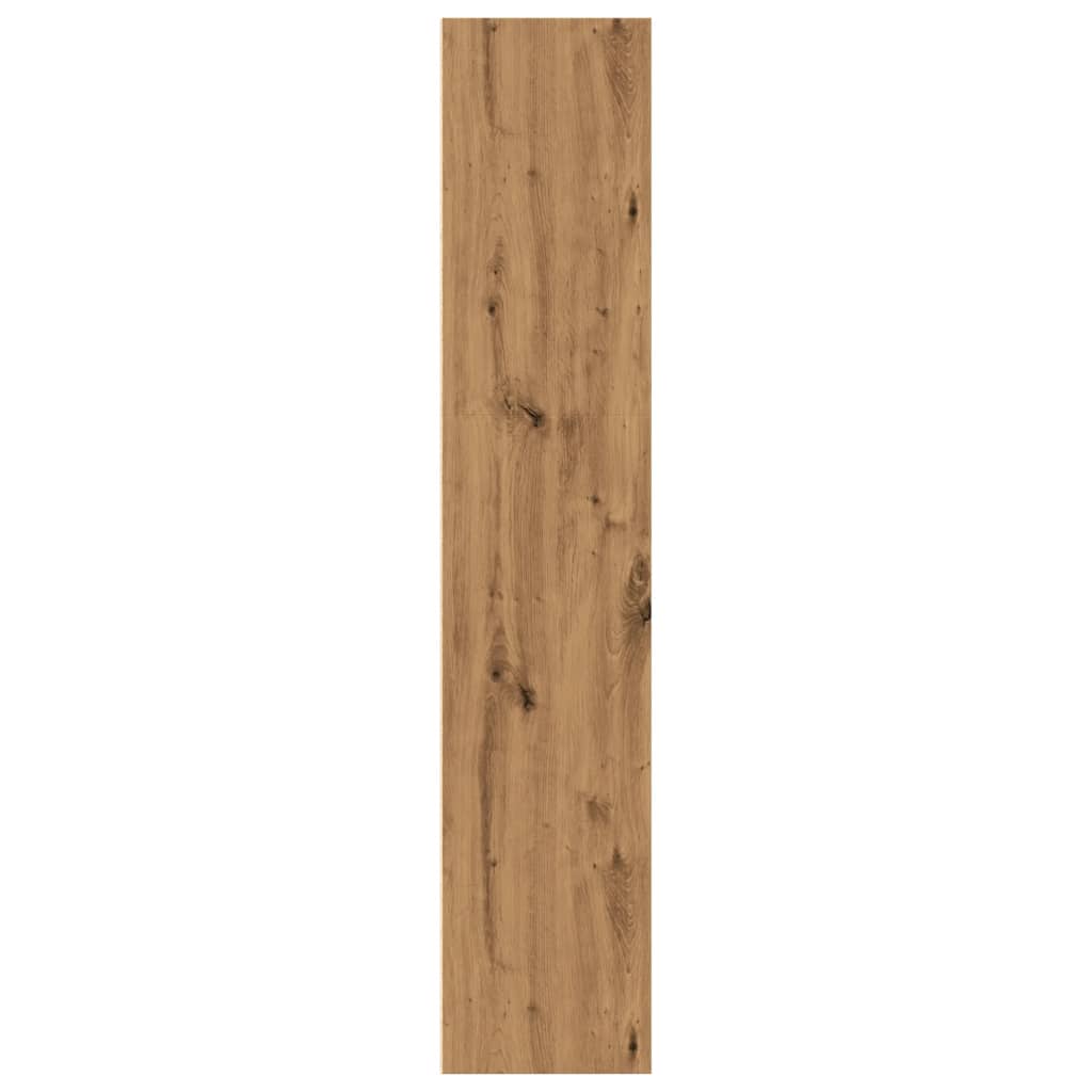 Regal za knjige boja artisian hrast 60x30x152 cm drveni