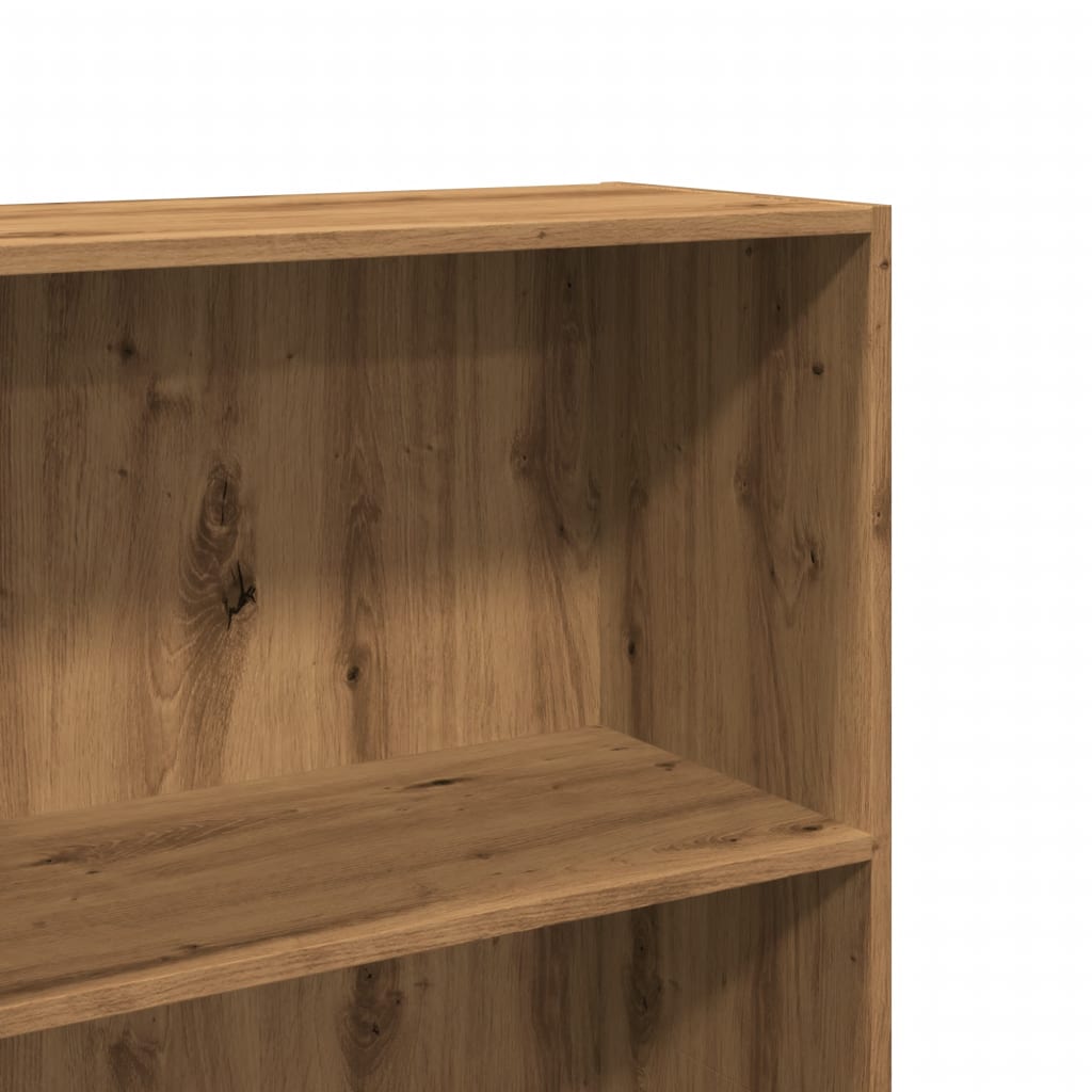 Regal za knjige boja artisian hrast 60x30x152 cm drveni