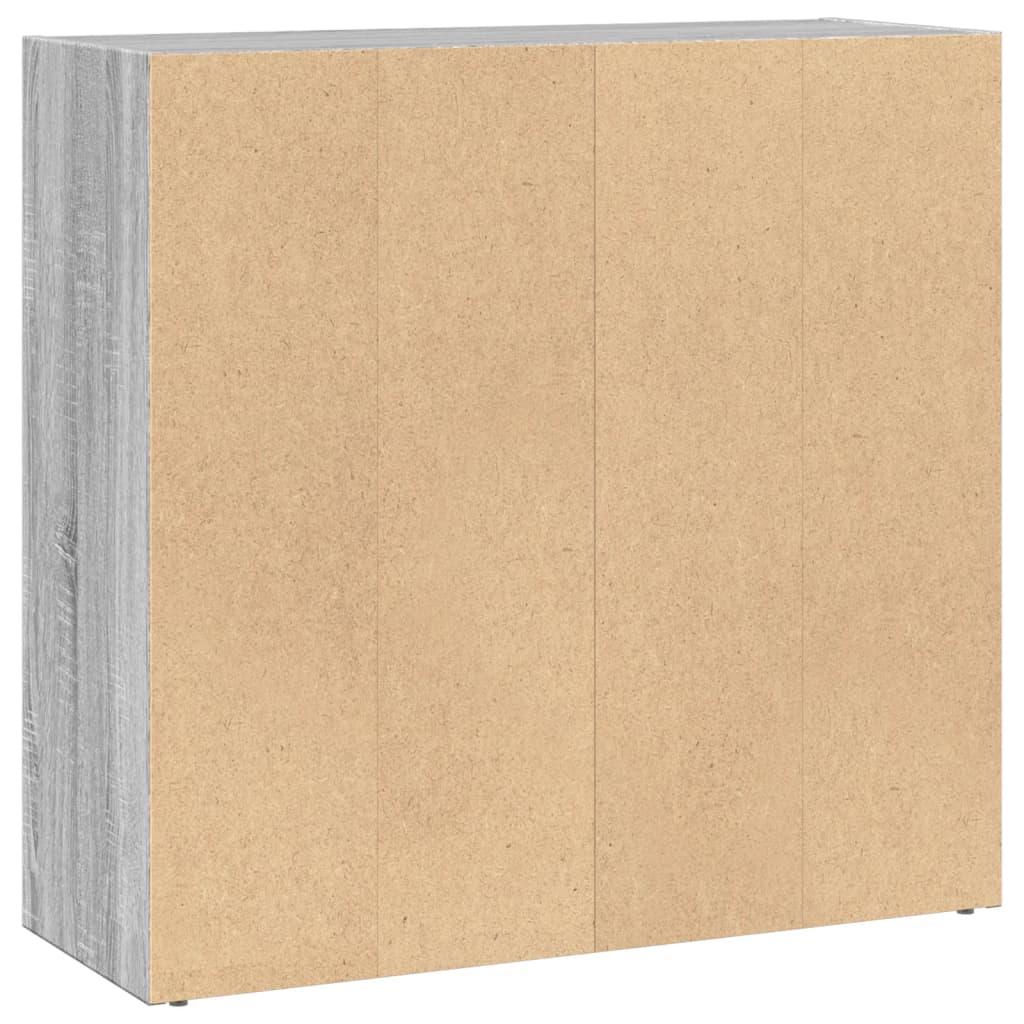 Regal za knjige boja hrasta 80x30x77 cm konstruirano drvo