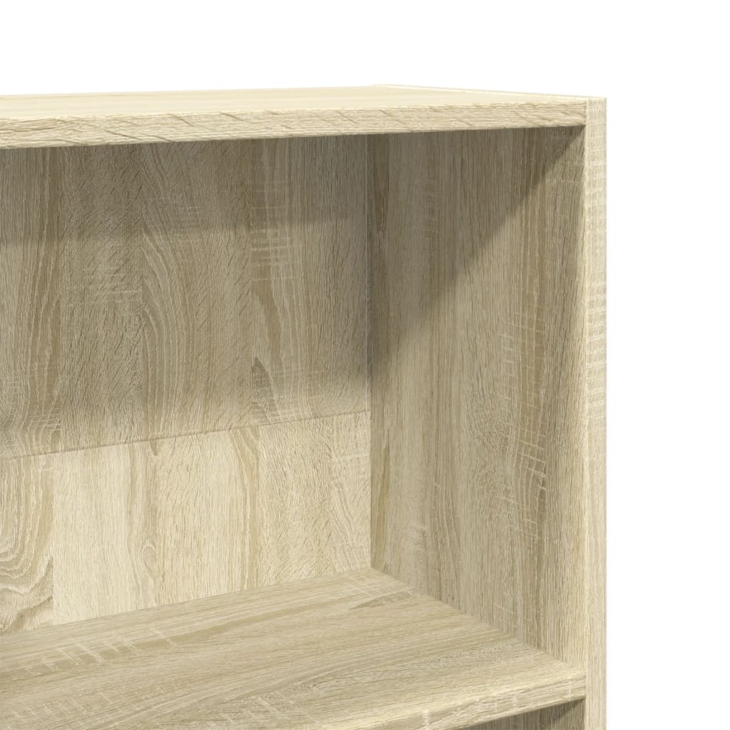 Regal za knjige boja hrasta 80x30x114 cm od konstruiranog drva